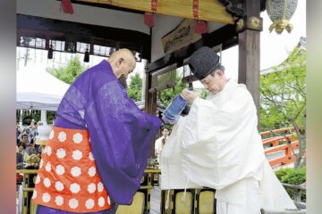 祇園祭発祥の地で御神水交換の儀式 – 読売新聞オンライン