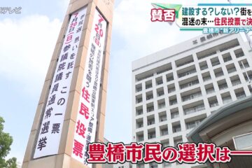 “新アリーナ”建設で住民投票 混迷の末…住民投票で決着へ 「建設する？」「しない？」が街を二分 …