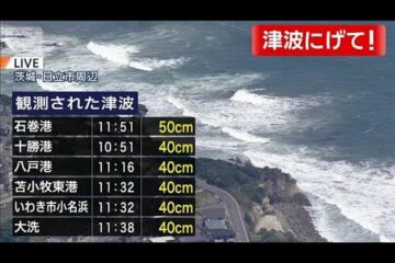 津波警報うけ宿泊施設でも対応進む(2025年7月30日) – YouTube