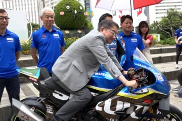 市長もびっくり「停まって乗っているだけでも…これはハード」「鈴鹿8耐」に出場のヤマハ発 …