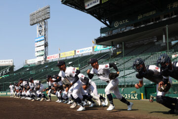 甲子園練習始まる 高校野球 – 富士山経済新聞
