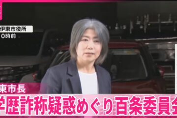 【<b>伊東</b>市長の学歴詐称疑惑】1回目の百条委員会 卒業証書提出求める決議 – YouTube