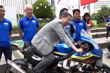 市長もびっくり「停まって乗っているだけでも…これはハード」「鈴鹿8耐」に出場のヤマハ発 …