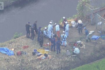 【速報】埼玉県行田市で下水道管点検中に4人の作業員がマンホールに転落 1人救出 – テレ朝NEWS