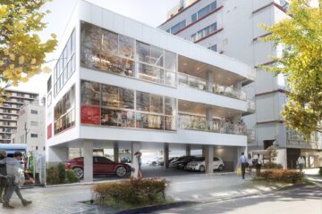仙台・広瀬通駅前に空中店舗を開発、着工企業所有地の有効活用を図る「（仮称）フィル・パーク …