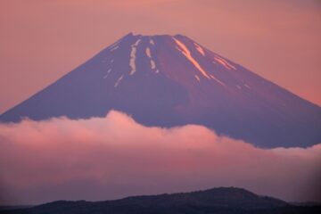 伊豆の富士山［２１９］＝撮影地／伊東市・小室山 筒井章（伊東市） – 伊豆新聞デジタル