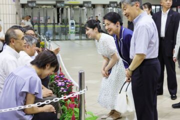 天皇ご一家、須崎で静養 ６年ぶり―静岡・下田：時事ドットコム