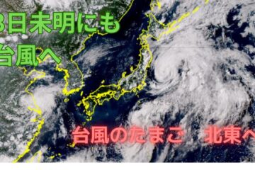 【台風のたまご】日本の南の熱帯低気圧 3日未明にも台風化か…発達しながら<b>伊豆</b>諸島から日本の …