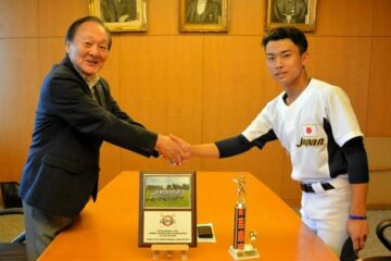 硬式野球の全米大会制す 静岡裾野シニアの大隅選手、<b>函南</b>町長に報告 | スポーツブル (スポブル)