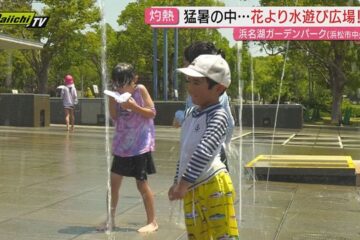 【もやは災害級】週末から週明けも猛暑続きの県内…暑さをしのぎ盛夏を楽しむ各地の様子は(静岡)