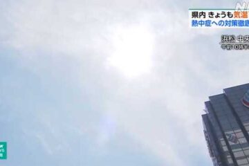 静岡 気温上昇し猛烈な暑さに 熱中症対策の徹底を – NHKニュース
