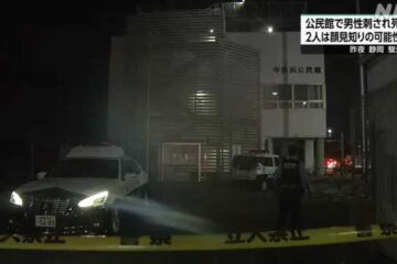 静岡 駿河区の公民館で男性刺され死亡 刺した男は顔見知りか – NHKニュース