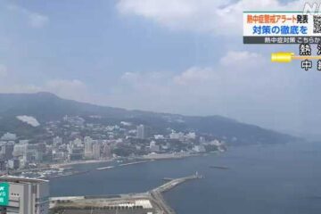 静岡県内 気温上昇 静岡市は猛烈な暑さに 熱中症対策徹底を – NHKニュース