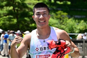 桐生祥秀 9秒99!! 8年ぶり9秒台で東京世界陸上標準突破で代表入り確実 – 月刊陸上競技