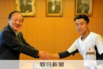 硬式野球の全米大会制す 静岡裾野シニアの大隅選手、<b>函南</b>町長に報告 – 朝日新聞