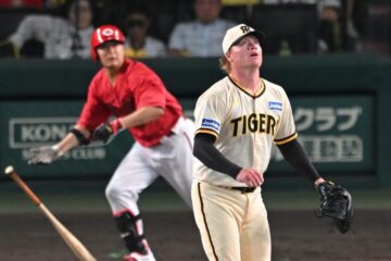 阪神 ネルソンが２軍に合流 前夜の広島戦で投手・森に２点適時打許す ここまで１８試合で防御率 …