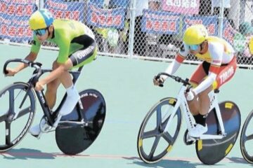 《中国インターハイ》自転車・男子スクラッチ <b>清水</b>（高崎工）13位 ラスト1周抜け出せず