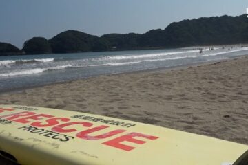 A man in his 60s drowned while bodyboarding and was swept away by a high wave. He is …