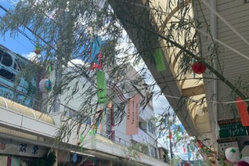 【富士宮市】マイロード本町七夕まつりが開催中！願いを込めて短冊をかける大きな竹笹、 実は…